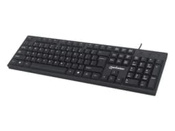 Teclado Manhattan 179324, USB, Versión en Inglés. Color Negro. - imagen 2