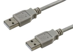 Cable USB 2.0 Tipo A (M-M), 1.8m. - imagen 1