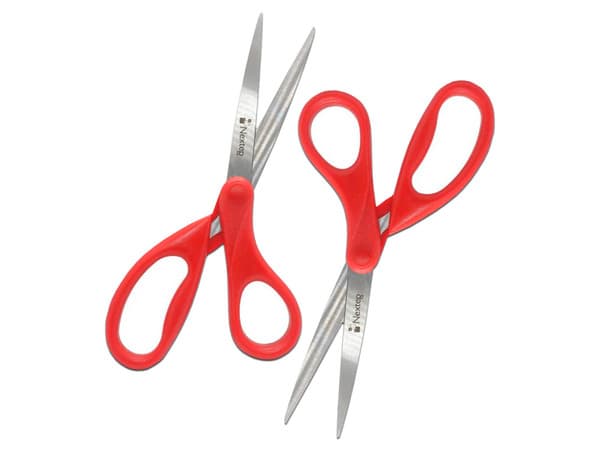Tijera Nextep para Oficina de 7", paquete con 2 piezas.