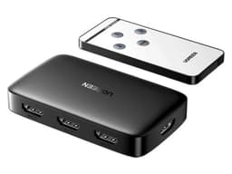Switch de Video UGREEN de 3 Puertos HDMI Control Remoto, Resolucion 4K 30Hz, Receptor de Infrarrojo. - imagen 2