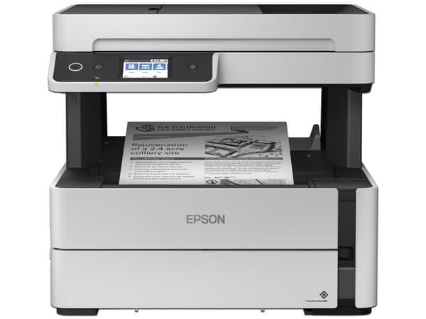 Multifuncional Monocromática Epson EcoTank M3170, Sistema de Tanque de Tinta, Impresora, Copiadora y Escáner, Wi-Fi, Ethernet, USB.