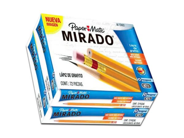 Lápiz Berol MIRADO, Medida 1/2, 144 pzas.