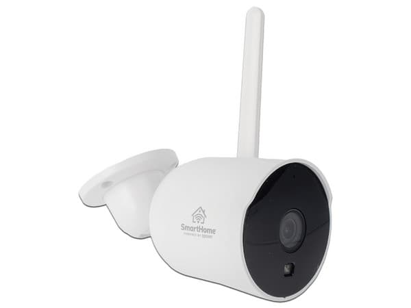 Cámara Bala IP 2MP, WiFi, Audio Bidireccional, Almacenamiento MicroSD, Lente 4 mm, Ángulo 90 Grados, Protección IP65.