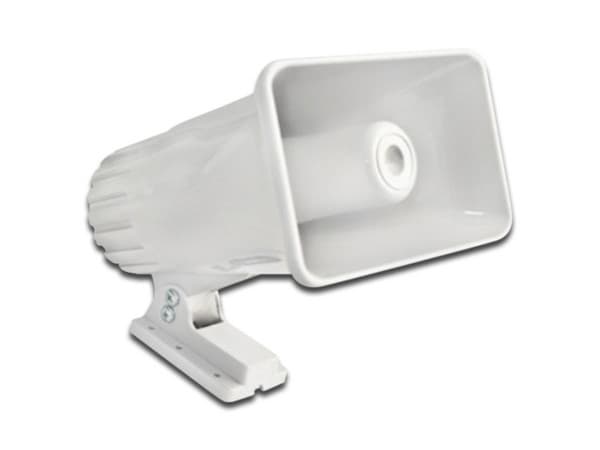 Sirena SFIRE alámbrica SF-581A para exterior, 2 tonos, 118dB, Color Blanco.