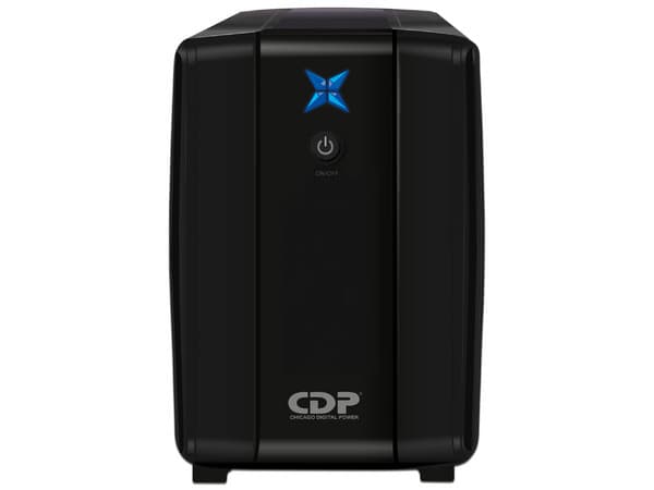 UPS CDP R-UPR1008 de 1000VA / 500W, con 4 Salidas de Batería/Regulación y 4 Salidas de Supresión.