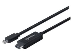 Cable Convertidor Manhattan Mini DisplayPort a HDMI de 1.8m, Color Negro. - imagen 1
