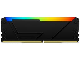 Memoria DIMM Kingston FURY Beast RGB DDR4, PC4-28800 (3600MHz), CL18, 32GB. Color Negro. - imagen 3
