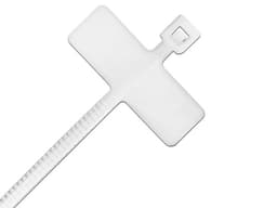 Bolsa de Cinchos sujeta cables Enson, 100 piezas. Color Blanco. - imagen 1