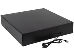 Cajón de dinero EC Line Premium EC-CD-100P con 5 separadores para billetes y 8 para monedas. Color Negro. - imagen 3