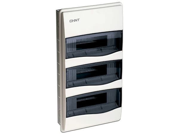 Caja de distribución para empotrar CHINT CD40E36  de 36 módulos, IP40, IK08.