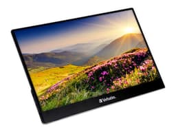 Monitor Portatil LED Verbatim PM14 de 14", Resolución 1920 x 1080 (Full HD 1080p), 6 ms, Color Negro. - imagen 2