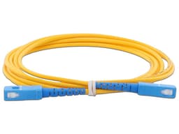 Jumper de Fibra Óptica LinkedPro Monomodo SC/UPC-SC/UPC Simplex de 2 metros, 3mm. - imagen 2