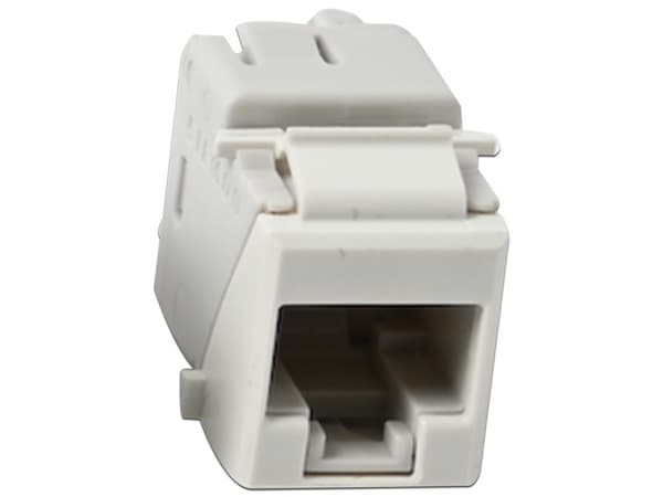 Jack Siemon U6-K02NS UltraMAX Cat6, UTP, Tipo Keystone. Color Blanco.