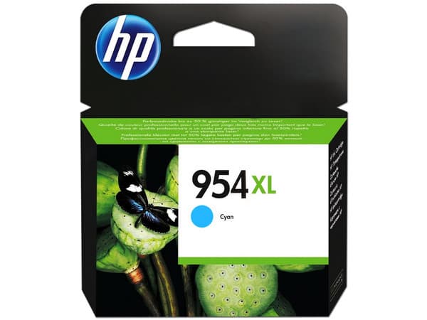 Cartucho de tinta HP 954XL Cian Original (L0S62AL).