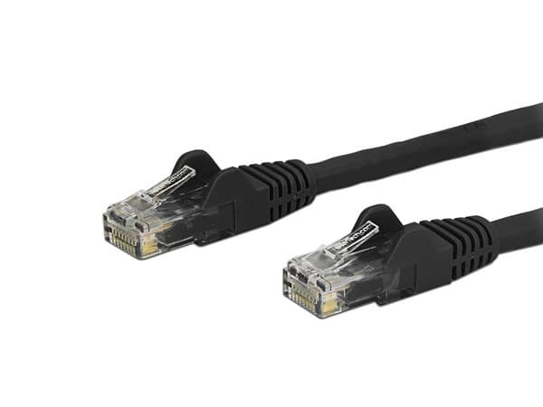 Cable de Red StarTech Cat6 UTP, 15cm. Color Negro.