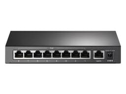 Switch Gigabit TP-LINK TLSF1009P de 8+1(No administrable) Puertos, PoE. Color Negro. - imagen 3