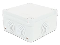 Caja Estanca de derivación Gewiss con sello de goma, Auto-extinguible, para exterior. Color Blanco. - imagen 3
