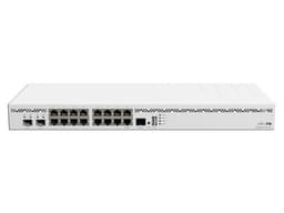 Router MikroTik Cloud Core CCR2004-16G-2S CCR2004-16G-2S+ de 16 puertos Gigabit, 2 puerto SFP+ - imagen 1