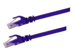 Cable de Parcheo Enson P6006P, Cat6 UTP, 60cm, Color Morado. - imagen 2