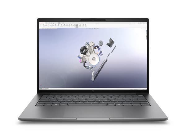 Workstation Portátil HP ZBook 8 G1i:Procesador Intel Core Ultra 7 255U (hasta 5.2 GHz),Memoria de 16GB DDR5,SSD de 512GB,Pantalla de 14" LED FHD,Video Intel Graphics,S.O. Windows 11 Pro (64 Bits).