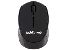 Mouse óptico inalámbrico TechZone TZ19MOU01-INA, receptor USB, Color Negro. - imagen 2