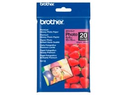Papel Fotográfico Brother Glossy Premium de 4" x 6", 20 hojas. - imagen 1