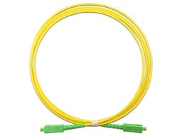 Jumper de Fibra Óptica Enson Monomodo, conector SC a SC, 2m. Color Amarillo. - imagen 1