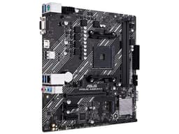 T. Madre ASUS PRIME A520M-K, Chipset AMD A520, Soporta: AMD Ryzen 3ra, 4ta y 5ta Generación, Socket AM4,Memoria: DDR4 4600/3866/2133 MHz, 64GB Max,Integrado: Audio HD, Red, USB 3.0,SATA 3.0, M.2,Micro-ATX, Ptos: PCIE 3.0 x16, PCIE 3.0 x1. - imagen 2