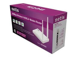 Router Inalámbrico Netis DL4323, Wireless N (Wi-Fi 4), hasta 300Mbps. Color Blanco. - imagen 3