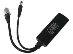 Cable divisor Epcom TTPL100 de RJ-45(Hembra) a RJ-45(Macho) y DC, PoE, Para adaptar micrófonos en Cámaras IP. Color Negro - imagen 2