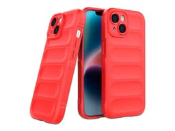 Funda protectora Tekku TPU Phantom para iPhone 15 Plus, Color Rojo. - imagen 3