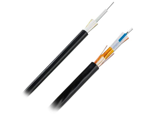 Cable de Fibra Óptica Panduit Opti-Core de 12 hilos, Monomodo OS2, Interior/Exterior, Color Negro.