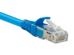 Cable RJ45 U/UTP Cat6a Nexxt Longitud 2.1 m, LSZH, Color Azul. - imagen 1