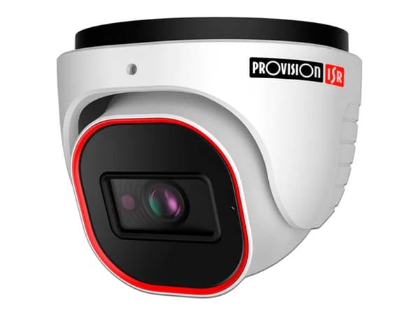 Cámara Provision ISR DI-33K0AP-28 de 3MP (2944 x 1656), Lente de 2.8mm, IR hasta 20m, IP67, Color Blanco.