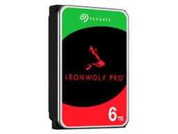 Disco Duro Seagate IRONWOLF PRO de 6TB, Caché 256MB, 7200 RPM, SATA III (6.0 Gb/s). - imagen 2