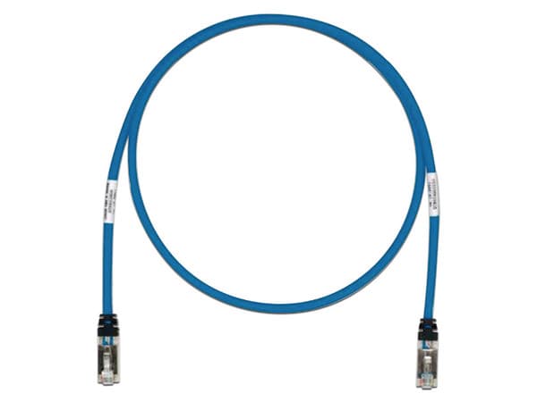 Cable de Parcheo UTP Panduit STP6X3BU, RJ-45 Cat6A, 90 cm. Color Azul