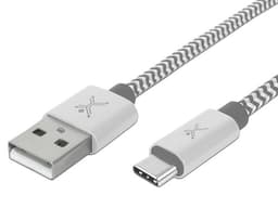 Cable USB Perfect Choice PC-101673, de USB-A a USB-C, 1 metro. Color Gris. - imagen 1