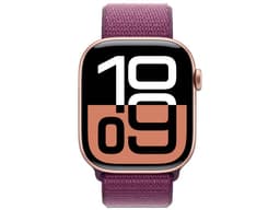 Apple Watch Series 10 Con GPS de 46mm,Pantalla OLED, Sensor Eléctrico de Frecuencia Cardiaca,Bluetooth,IP6X, WatchOS, Color Oro Rosa. - imagen 2