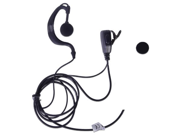 Micrófono y Audífono TXPRO TXEHK de Solapa para Radio, Ajustable al Oído.