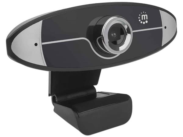 Cámara Web HD Manhattan, HD 720p, micrófono, USB.