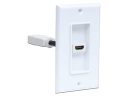 Placa de Pared Manhattan HDMI (hembra). Color blanco. - imagen 1