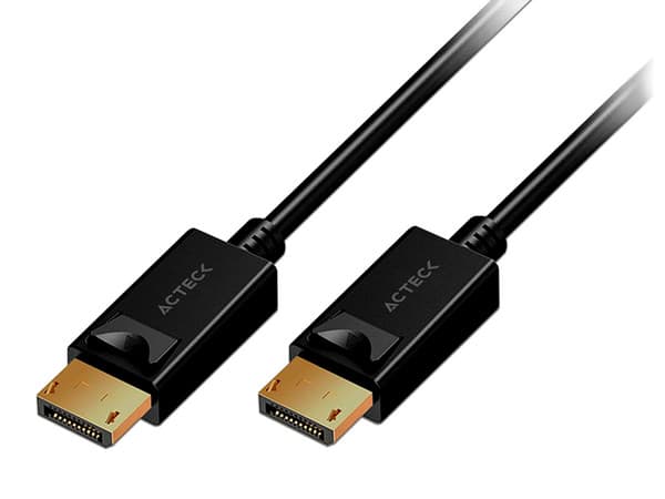 Cable de Video DisplayPort Acteck Linx Plus DD422, 12Gbs, 1.8m. Color Negro.