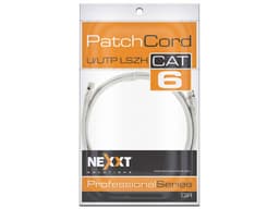 Cable RJ45 U/UTP Cat6a Nexxt Longitud 3 m, LSZH, Color Gris. - imagen 2