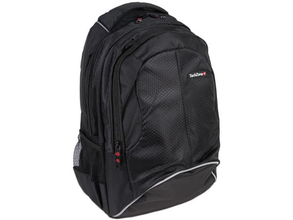 Mochila TechZone Sport para Laptop de hasta 15.4" Color Negro.