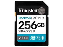 Memoria Kingston Canvas Go! Plus SDXC de 256GB, UHS-I U3, Clase 10. - imagen 1