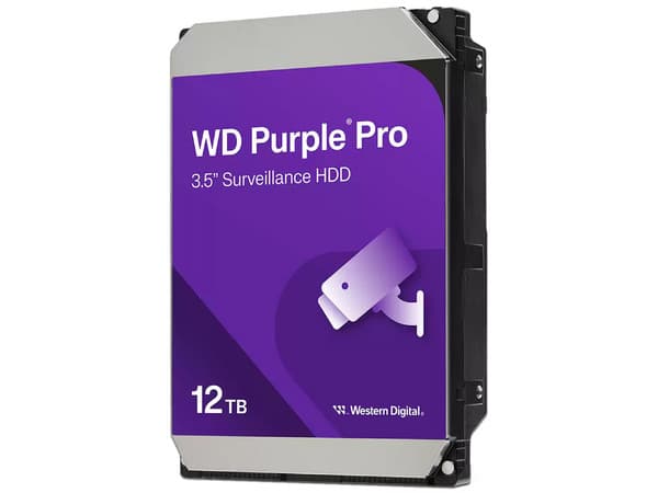 Disco Duro Interno WD Purple Pro 12TB 3.5", SATA3 6Gb/s, 512MB Caché, 7200RPM.