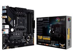 T. Madre Asus TUF Gaming B550M-PLUS (WI-FI II), Chipset AMD B550, Procesador AMD Ryzen 3ra a 5ta Gen, Socket AM4,Memoria: DDR4 4866(OC)/ 3600/ 2133 MHz, 128GB Max, Integrado: Audio HD, WiFi, USB 3.2, SATA 3.0, M.2, Micro-ATX, 2xPCIEx16, 1xPCIEx1 - imagen 1