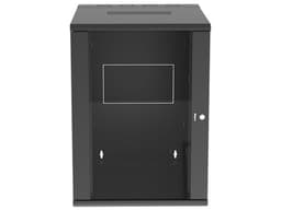 Gabinete Panduit PanZone de 19", Montaje en Pared, Puerta con Ventana de Seguridad, 18 UR, 762mm de Profundidad, Color Negro. - imagen 2