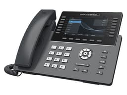 Teléfono IP Grandstream GRP2650, 14 Líneas SIP, Pantalla LCD de 5", Wi-Fi, Bluetooth, IPV4, Color Negro. - imagen 2