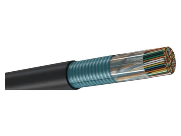 Cable Telefónico Exterior Condumex 627001B SCREEBH-3 20 Pares, 26 AWG. Color Negro. (Precio por metro)